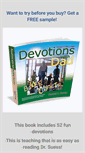 Mobile Screenshot of devotionswithdad.com